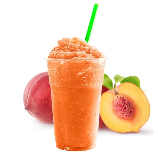 Slush Eis Sirup Peach Boys | Pfirsich-Granatapfel | Konzentrat 1:5 | 5 Liter Kanister | Glycerin Frei | geeignet für Ninja Slushy Maschine | Premium-Qualität direkt vom Hersteller – Bild 4