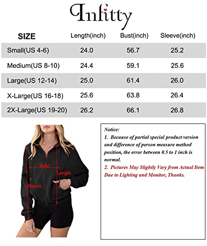 Infitty Womens Zip Up Jacket Collared Batwing Long Sleeve Thin Cute Fall Tops Plus Size Blouses Brown Size 2X-Large #TOP4