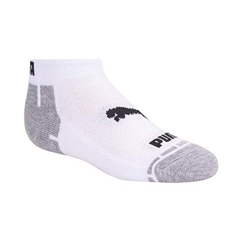 Image of PUMA Kids' Low Cut Extra Cushion & Arch Support Socks (8-Pack)