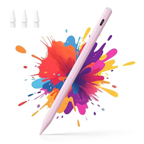 HSTT Pencil for iPad   2018 2025 13 Minutes Fast Charging, Palm Rejection,Tilt Sensitivity, Stylus Pen Compatible with iPad Pro