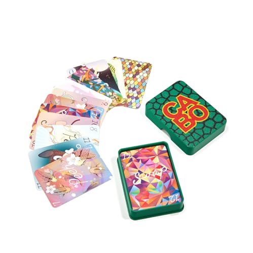 Printerchen Cabo Kartenbox - 3D gedruckte Box zur Aufbewahrung des Kartenspiels Cabo - (inkl. Kartenspiel)