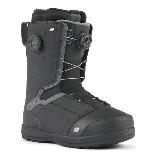 K2 Hanford Mens Snowboard Boots, 13, Black