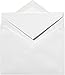 5 1/2 x 7 3/4 Outer Envelopes - 70lb. Bright White (50 Qty) | Perfect Way to add a Traditional Look to Your Invitations, Notecards and Announcements | SIVV916-50