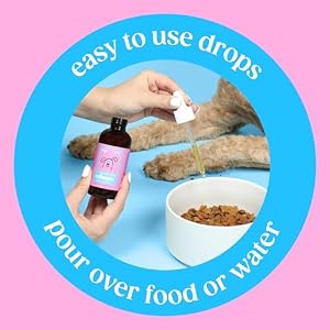 Skin and Coat Supplement for Dogs, Cats | Taily Liquid Collagen for Dogs | Itch Relief for Dogs with Allergies, with Grass Fed Collagen, Biotin, Vitamin C and Hyaluronic Acid | Made in USA Skin and Coat Supplement for Dogs Cats Taily Liquid Collagen for Dogs Itch Relief for Dogs with Allergies with Grass Fed Collagen Biotin Vitamin C and Hyaluronic Acid Made in USA