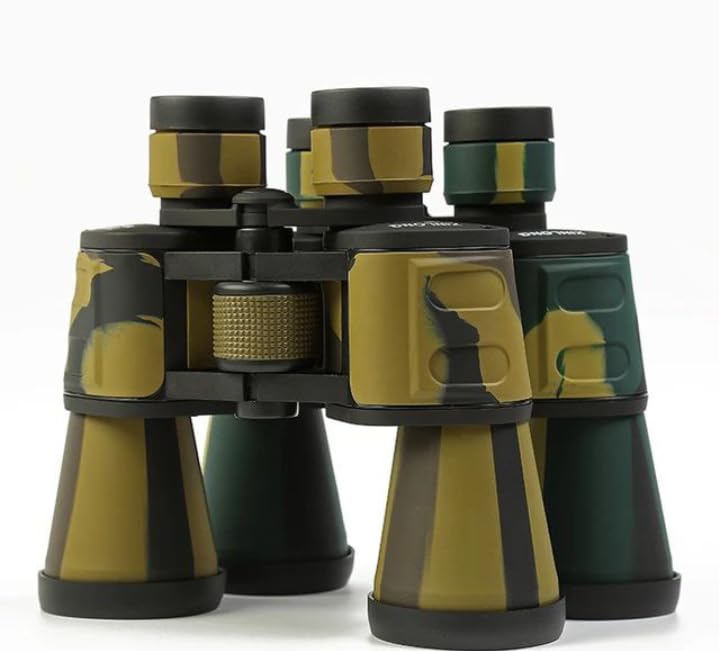 asmafashion Army STYL Telescope Toy Military Color Spy Gear Bird Watching Travel Stargazing Hunting Concerts Sports Folding Binoculars for Kids & Adults Birthday Return Gifts - Green
