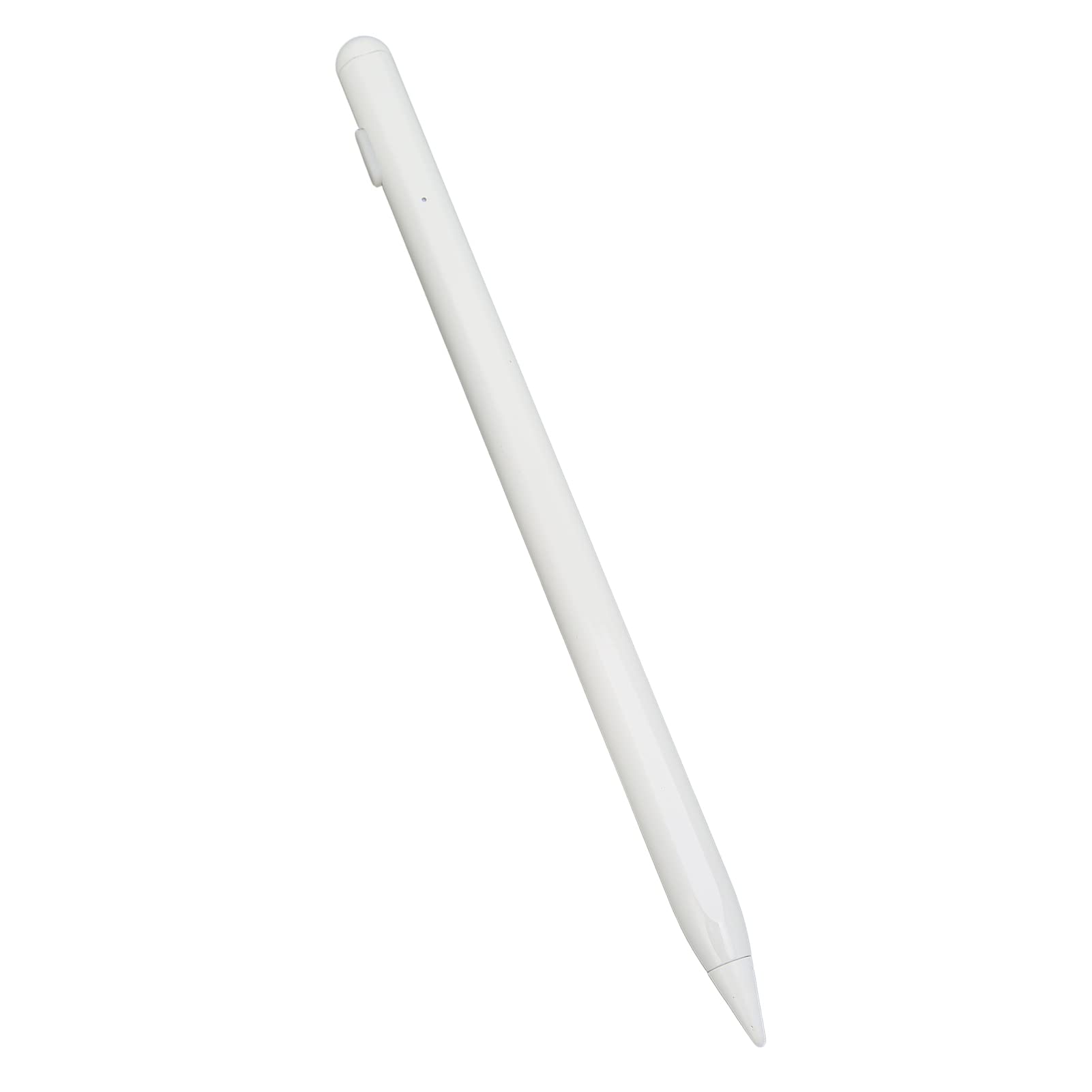 Lápiz Capacitivo para Tableta Lápiz óptico Magnético Recargable Fácil de Usar para Dibujar Grabación Aprendizaje Aleación de Aluminio Blanco para Tabletas