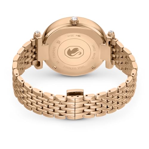 Swarovski-Metal-Analog-Rose-Gold-Dial-Womens-Watch-5656911-Band-Color-Rose-Gold