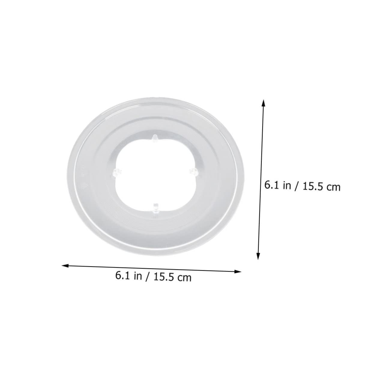 GRIRIW 2Pcs Transparent Flywheel Cover Durable Rear Hub Protector for Mountain Bike Accessories Lightweight Design Prevents Dirt and Mud from Spokes Easy to Clean and Maintain