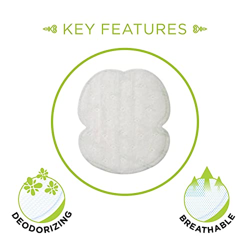 Diva secret Underarm Absorbent Sweat Pads (Pack Of 20) Unisex Adhesive shield pads | Sweat Free And Odour Free - Image 3