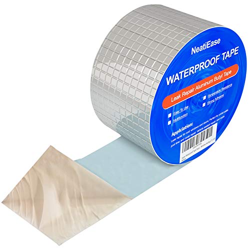 Super Waterproof Tape Butyl Rubber Tape Leak Proof Aluminum Foil Tape For Rv Repair Rubber