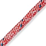 Marlow Blue Ocean Doublebraid 5/6in (8mm) - Red Marble - 30 Feet Long