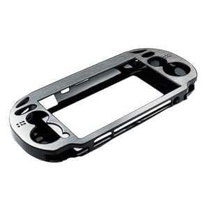 OSTENT Colorful Aluminum Metal Skin Protective Cover Case Compatible for Sony PS Vita PSV Console Color Silver