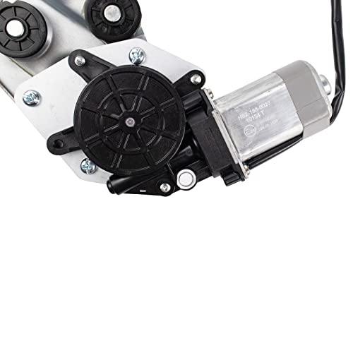 Image of TRQ Rear Right Power Window Regulator & Motor Assembly Passenger Side Compatible with 2016-2020 Honda HR-V