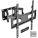 BONTEC TV Wandhalterung Schwenkbare Neigbare TV Halterung Vollbewegung für 32-60 Zoll Flach & Curved LCD LED Fernseher oder Monitor bis zu 45kg, Max VESA 400x400mm