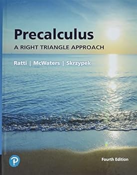 Hardcover Precalculus: A Right Triangle Approach Plus Mylab Math with Pearson Etext -- 18 Week Access Card Package [With Access Code] Book