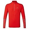 Ronhill Life Night Runner 1/2 Zip Tee heren T-Shirt (1-Pack)
