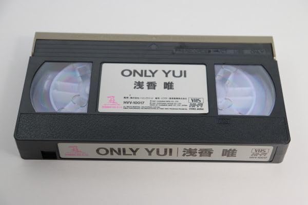 浅香唯 の ミュージック・VHSビデオ　　ONLY YUI ビデオ VHS 浅香唯 ONLY YUI 当時物 [$7] | ハチクマ商店