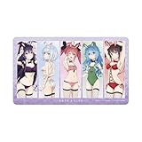 デート ア ライブIV 描き下ろし 集合 水着バニーver. マルチデスクマット