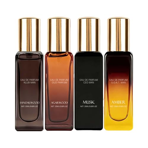 20ml Fragrance Spray - Long-Lasting Perfume Mist, Lightweight Scent with Refreshing, Portable Bottle with Travel Size, Women's Eau Toilette, Cologne Set for Business Trips