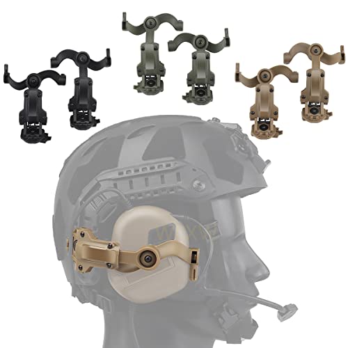 Adaptateur rail casque tactique pour supprimer la douleur sous la coque