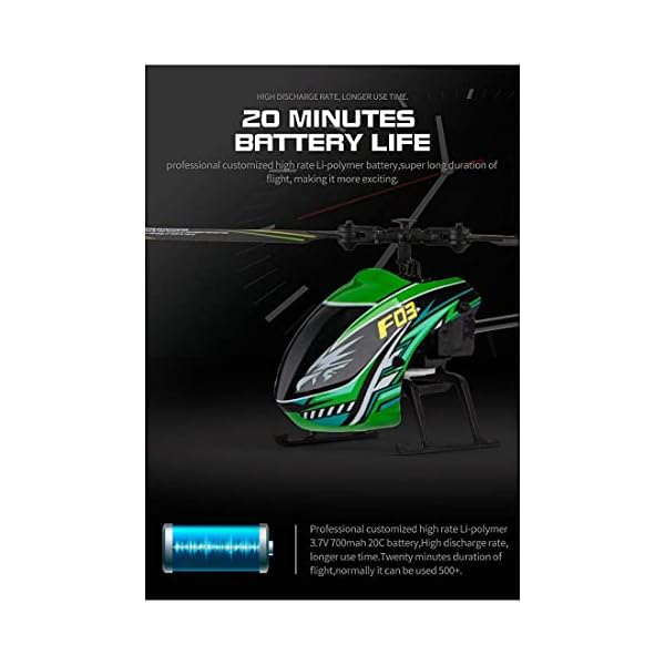 s-ideeÂ® S03 4.5 Kanal 2,4 Ghz RC Heli Hubschrauber RC Ferngesteuerter Hubschrauber Helikopter – Bild 4