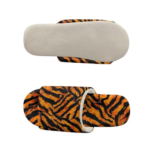 House Slippers for Women Fluffy Cozy Open Toe Bedroom Slippers for Men Home Wear3