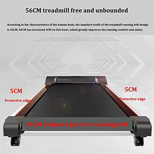 Image of Walking Pad Treadmill for Senior, Foldable Exercise Treadmill with Stable and Safe Structural Design,LCD Display for Elderly, Long Handrail for Balance