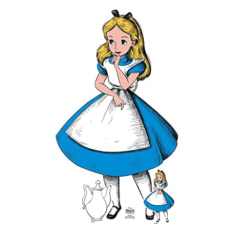 Star Cutouts Alice in Wonderland Cardboard Cutout Cover