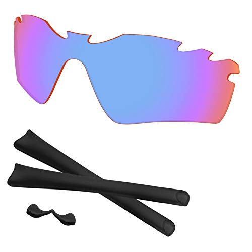 Image of Radar Path Lenses & Rubber Kits Replacement for Oakley Sunglass Polarized