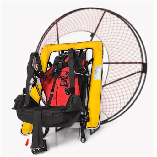 Powerfloat U-Shaped Flotation Vest for Ultralight Aircraft | 275N High Buoyancy | Automatic CO2 Inflatable Life Jacket | Essential Safety Gear for Paramotor and Powered Paragliding