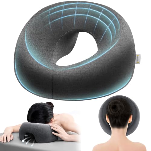 Goldencivetcat Face Down Pillow for Massage Table, Massage Headrest for Bed