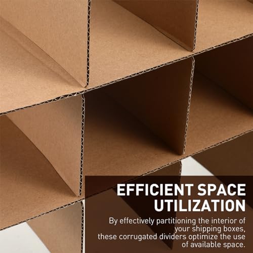 Cartons d'expédition avec intercalaires en carton ondulé Uonlytech