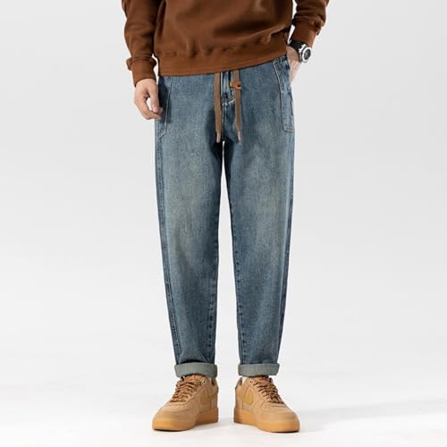 Jeans Pants Trousers Denim Spring and Autumn Men's Loose Retro Tapered Classic4