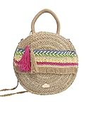 DON ALGODON Bolso de mano redondo para mujer Giovana