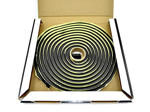 Nastro in butilico nero, 10 mm, nastro sigillante