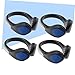 GOOHOCHY 4pcs Led Shoe Light Clips Flashing Safety Lights for Night Running Jogging Cycling and Walking Weather Resistant with Nonslip Design for All Shoe