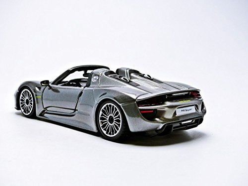 Bburago 1: 24 Scale – 21076 – Porsche 918 – 2013 – Grey