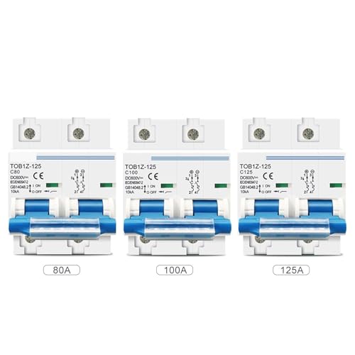 Disjoncteur DC 600V 100A protégeant l'interrupteur principal de batterie avec courbe C - 3