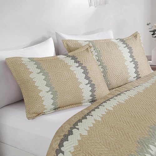 Image of Akshya Innovative Edge Super Soft Glace Cotton King Size Double Bed AC Comforter Duvet for All Seasons /Weathers with 2 Pillow Covers