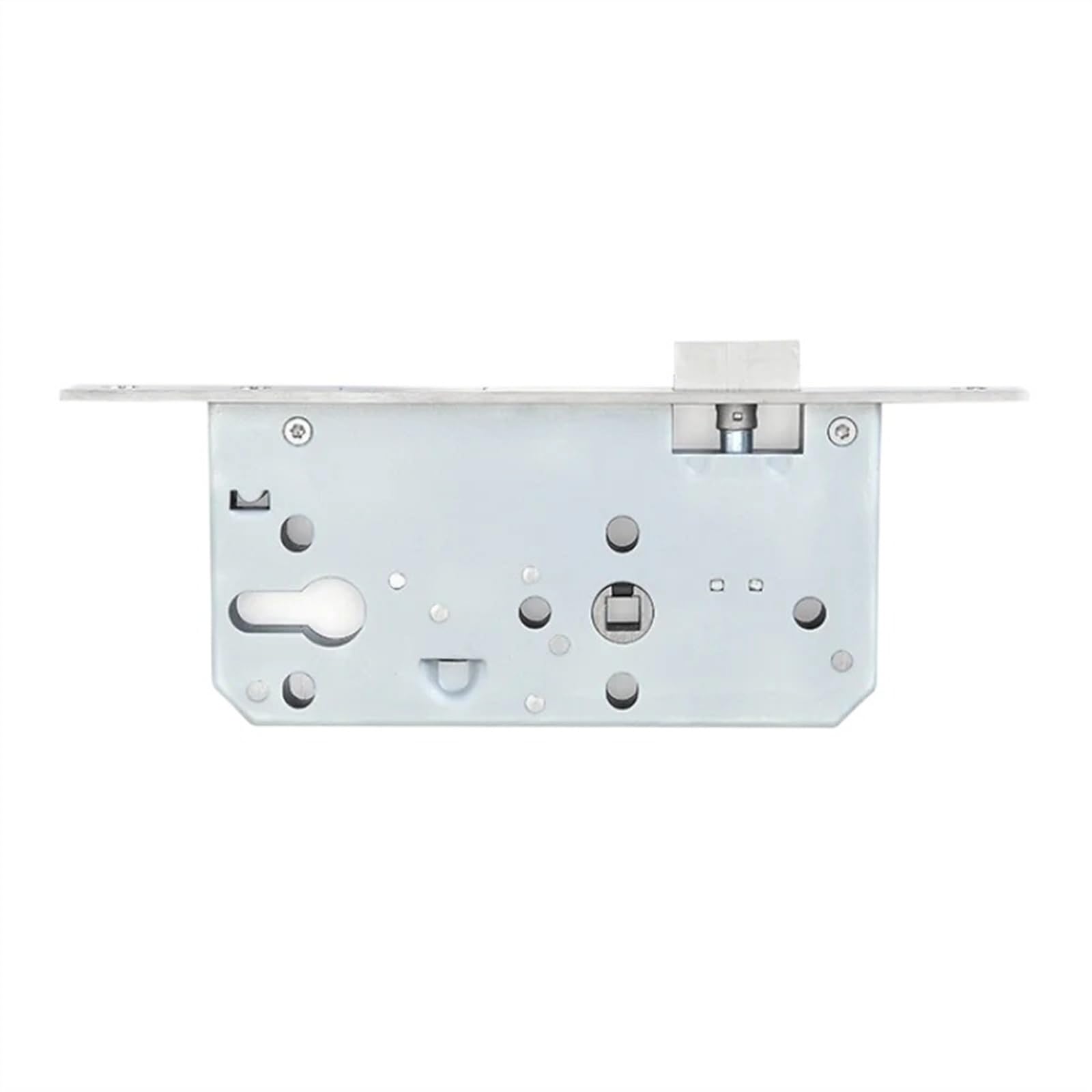 Serrure à double languette 5572 en acier inoxydable pour rénover une porte intérieure sans trou