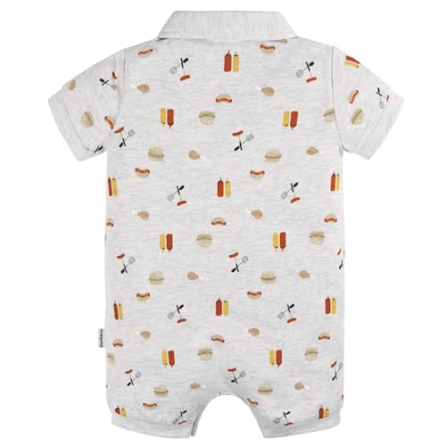 Image of Gerber Baby Short Sleeve Romper