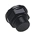 GIDIBII Oil Filler Cap Screw, Compatible with Suzuki GSX1300R Hayabusa 1999-2020 (Black)