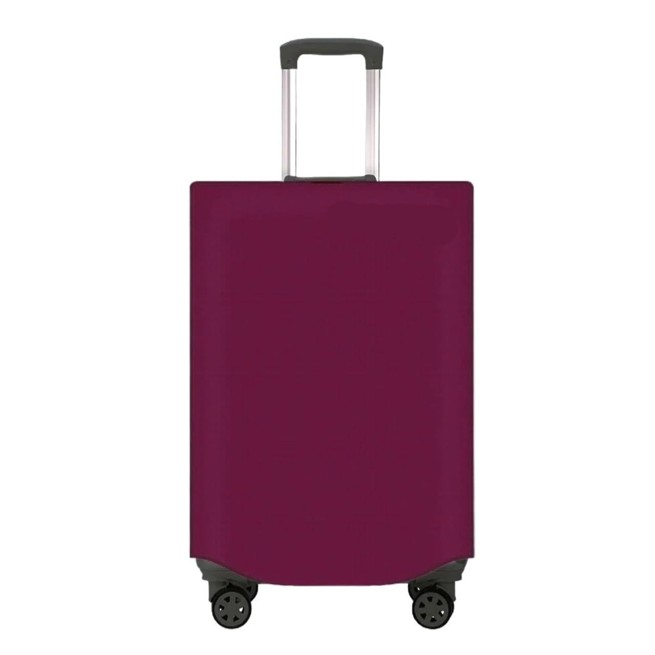 2 pezzi di copertura for bagagli da viaggio for valigia, riutilizzabile, antipolvere, impermeabile, antigraffio, protettiva for in tessuto non Per Valigie(Red,28inch)