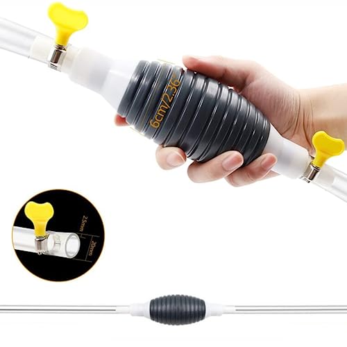 Bomba de Sucção Manual Bomba de transferência de óleo fluido Combustível Água Mangueira Transferênci