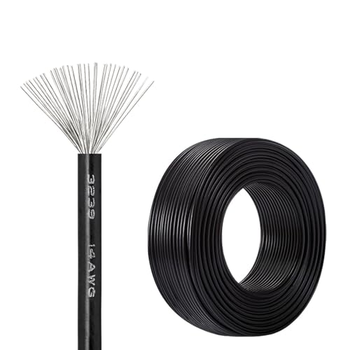 Fil électrique silicone 22AWG souple câble onduleur panneau solaire