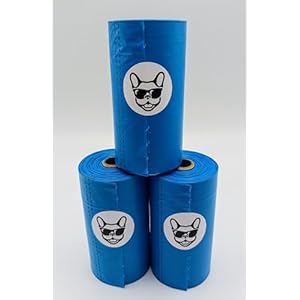 Buddy’s Fun Shoppe Premium Dog Poop Bags, Unscented, Extra Thick And Strong, 18 Refill Rolls, 270 Earth Friendly Bags.