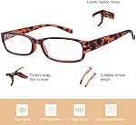 EYEGUARD Readers 4 Pack of Thin and Elegant Womens Reading Glasses with Beautiful Patterns for Ladies