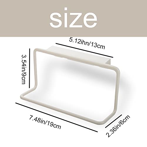 Hand Towel Holder Reusable Kitchen Towel Holder Free Standing Towel Rail Tea Towel Holders Over Door Towel Rail for Kitchen and Bathroom Cupboards - Image 2