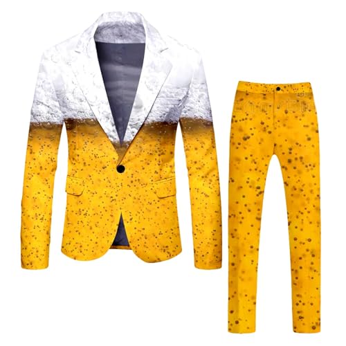Costume de fête de la bière pour adulte avec imprimé 3D original pour carnaval et cosplay