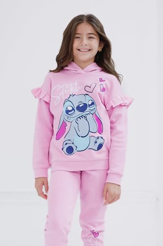 Image of Disney Girls' Fleece Hoodie and Jogger Set for Baby & Kids